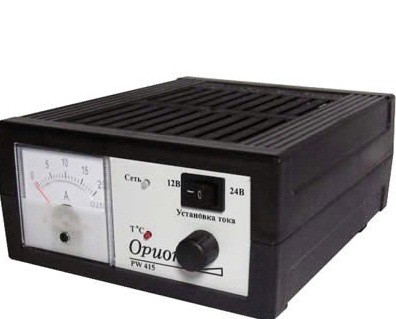 Зарядное устройство аккумулятора 0-20А ОРИОН PW 415 (автомат,12/24В, линейн.амперм) PW 415
