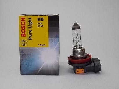 ЛАМПА H8 12V 35W Bosch 1987302081 PURE LIGHT (коробка/1шт)