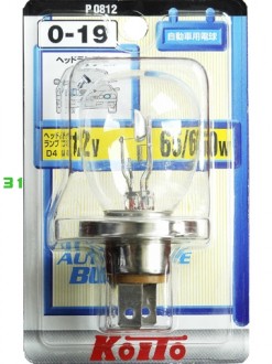 ЛАМПА D4 12V 65/60W Koito P0812 (1 шт.) пластиковая упаковка