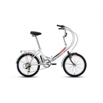 велосипед FORWARD ARSENAL 20 2.0 скл. (20'' 6ск.) белый 2019