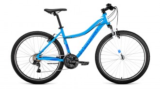 велосипед FORWARD SEIDO 26 1.0 алюм. (26" 21ск рост 17") синий 2019