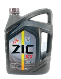 ZIC NEW X7 5W40 4л (масло моторное синт.)
