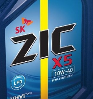 ZIC X5 LPG 10W40 п/с 4L Масло моторное