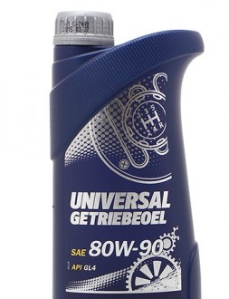 MANNOL Universal SAE 80W-90 GL-4 (1л.) Универс. трансм. масло