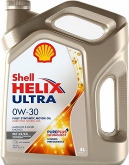 Shell Helix Ultra  0W30, ECT C2/C3 4L NEW (масло моторное)