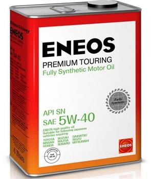 ENEOS Premium TOURING SN 5W-40 4л Масло моторное Синтетическое