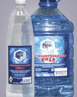 Вода дистиллированная (1,5л) г.Красноярск