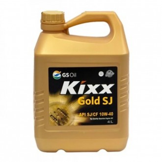 Kixx GOLD SJ 10w40 п/с 4л (бензин) Масло моторное 