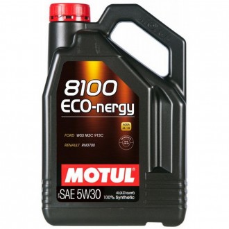 MOTUL  8100 ECO-NERGY 5W-30 4 L 100% синтетическое энергосберегающее масло