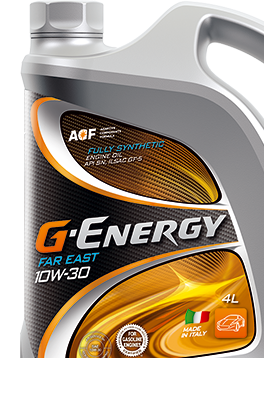 G-Energy Far East 10W30 SN GF-5 (1л) масло моторное синтетическое (ГТД)