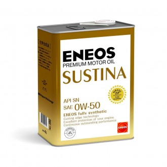 ENEOS "SUSTINA 0W-50", Масло моторное синт 4л