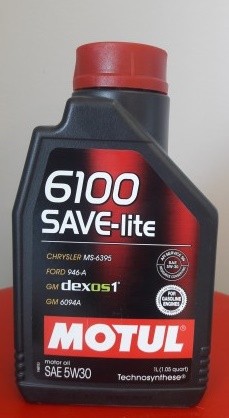 MOTUL 6100 SAVE-LITE 5W-30 1L Синтетическое моторное масло