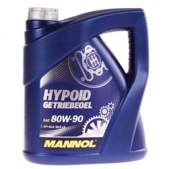 MANNOL Hypoid SAE 80W-90 GL-4/GL-5 LS (4л.) Гипоид. трансм.масло