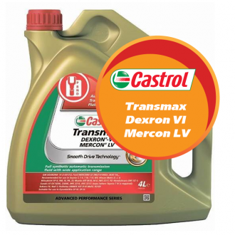 Castrol Transmax Dexron-VI Mercon LV 4L (масло трансмиссионное), шт
