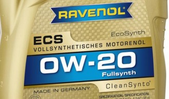 RAVENOL ECS "TcoSynthetik SAE 0W-20", 1л Масло моторное синтетическое