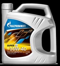 Gazpromneft Super 10W40 SG/CD масло моторное полусинтетическое (1л)