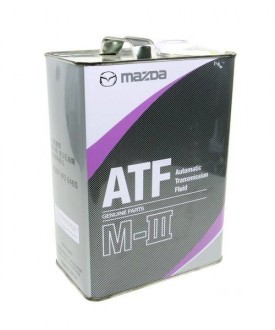 Mazda ATF M-III, 4L (жидкость для автоматических коробок передач)