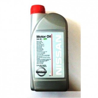 NISSAN MOTOR OIL 5W30 1л SL/CF A5/B5 синт. EUR