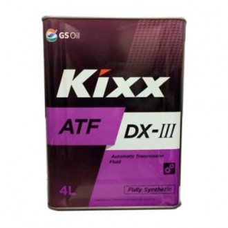 Kixx ATF DX-III 4L (трансмиссионная жидкость)