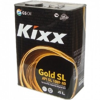 Kixx GOLD SL 10w40 п/с 4л Масло моторное 