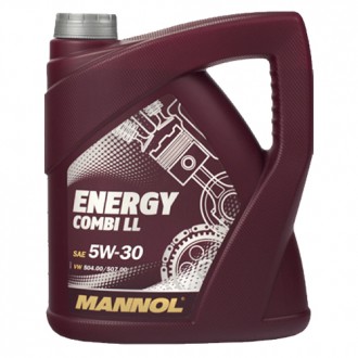 MANNOL Energy Combi LL SAE 5W-30 (4л.) Синт.моторное масло API SN/CF; ACEA C3; VW506.01