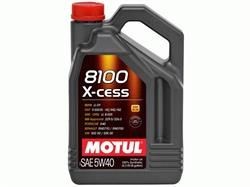MOTUL  8100 X-CESS 5W40 100%Synt.  4 L Синтетическое энергосберегающее моторное масло.