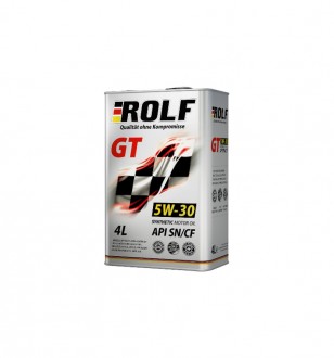 Масло моторное ROLF GT SAE 5W30 API SN/CF синт 4л