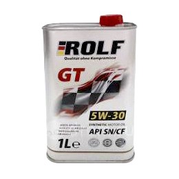 Масло моторное ROLF GT SAE 5W30 API SN/CF синт 1л 797562																		
