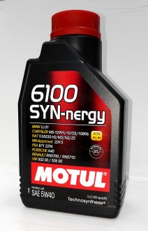 MOTUL 6100 SYN-NERGY 5W-40 1 L (Моторное масло)