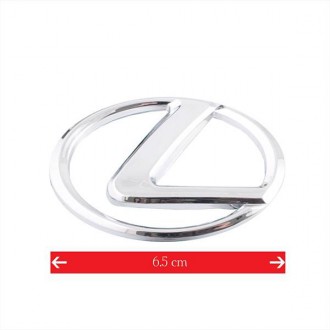 Эмблема хром SW Lexus (98x70мм)