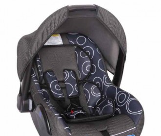 Автокресло детское 0+гр KIDS PRIME LB321-6 (0-13кг / 0-1,5г) Карбон-круг