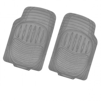 Коврик салона передний 2предм. SKYWAY Полиуретановый Серый (п:72*49см) S01701018
