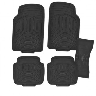 Коврик салона 5предм. SKYWAY Полиуретановый Черный (п:72*49см,з:44*48.5см) S01702069
