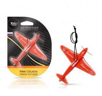 Ароматизатор-игрушка AIRLINE Самолет Пина колада