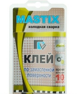 Клей по замасленным поверхностям MASTIX 55гр. в блистере (холодная сварка)