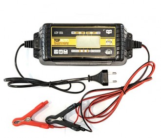Зарядное устройство аккумулятора 6А ТОП АВТО АЗУ-806 (12В/24В до 160А/ч), шт
