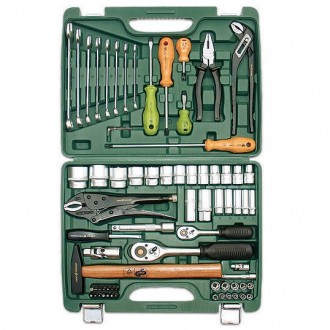 Набор инструмента 72предм. ДТ 1/2", 1/4"