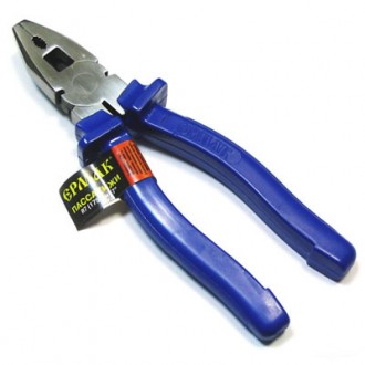 Пассатижи 180мм ЕРМАК комбин. шлифованные