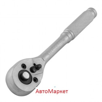 Трещотка 1/4" МАЯКАВТО 24-зубцовая с металлической ручкой