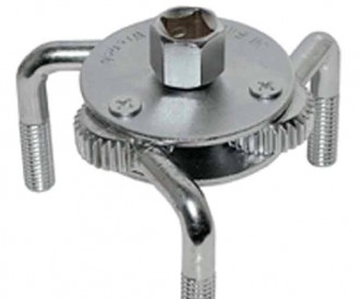 Съемник масляного фильтра 65-110мм АвтоДело 3-х лапый краб, шт