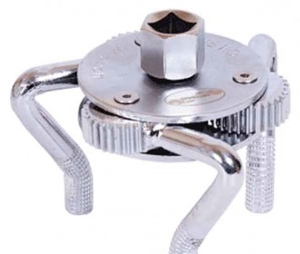 Съемник масляного фильтра 35-75мм АвтоДело 3-х лапый краб, шт