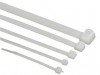 Хомуты-стяжки 450х5.0 мм REXANT кабельные нейлон (пластик) Белые min100шт, шт