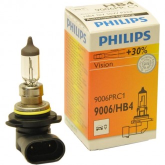 Лампа Philips 12V HB4 Vision Картонная упаковка (1шт), шт