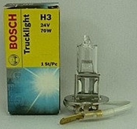 ЛАМПА H3 24V 70W Bosch 1987302431 TRUCKLIGHT (коробка/1шт)