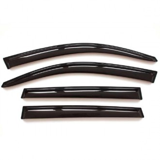 Ветровик накладной SKYWAY Toyota RAV-4 2005-2010 компл 4шт.