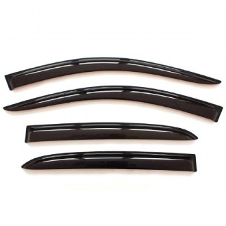 Ветровик накладной SKYWAY Toyota Vitz, Vitz Clavia 1999-2005 Хэтчбек компл 4шт.