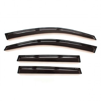 Ветровик накладной SKYWAY Honda Fit, Jazz 2001-2008 компл 4шт.