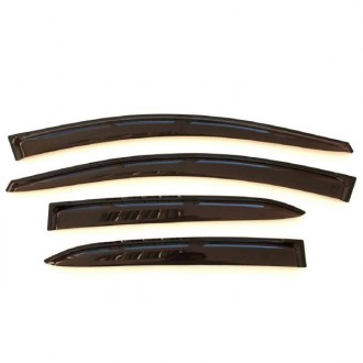 Ветровик накладной SKYWAY Toyota Cresta (X90) 1992-1996 компл 4шт.