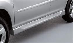 Пороги HARRIER /LEXUS RX330 03-09 комплект, белые