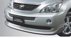 Обвес бампера TOYOTA HARRIER HIBRID /LEXUS RX400 03-09 черный